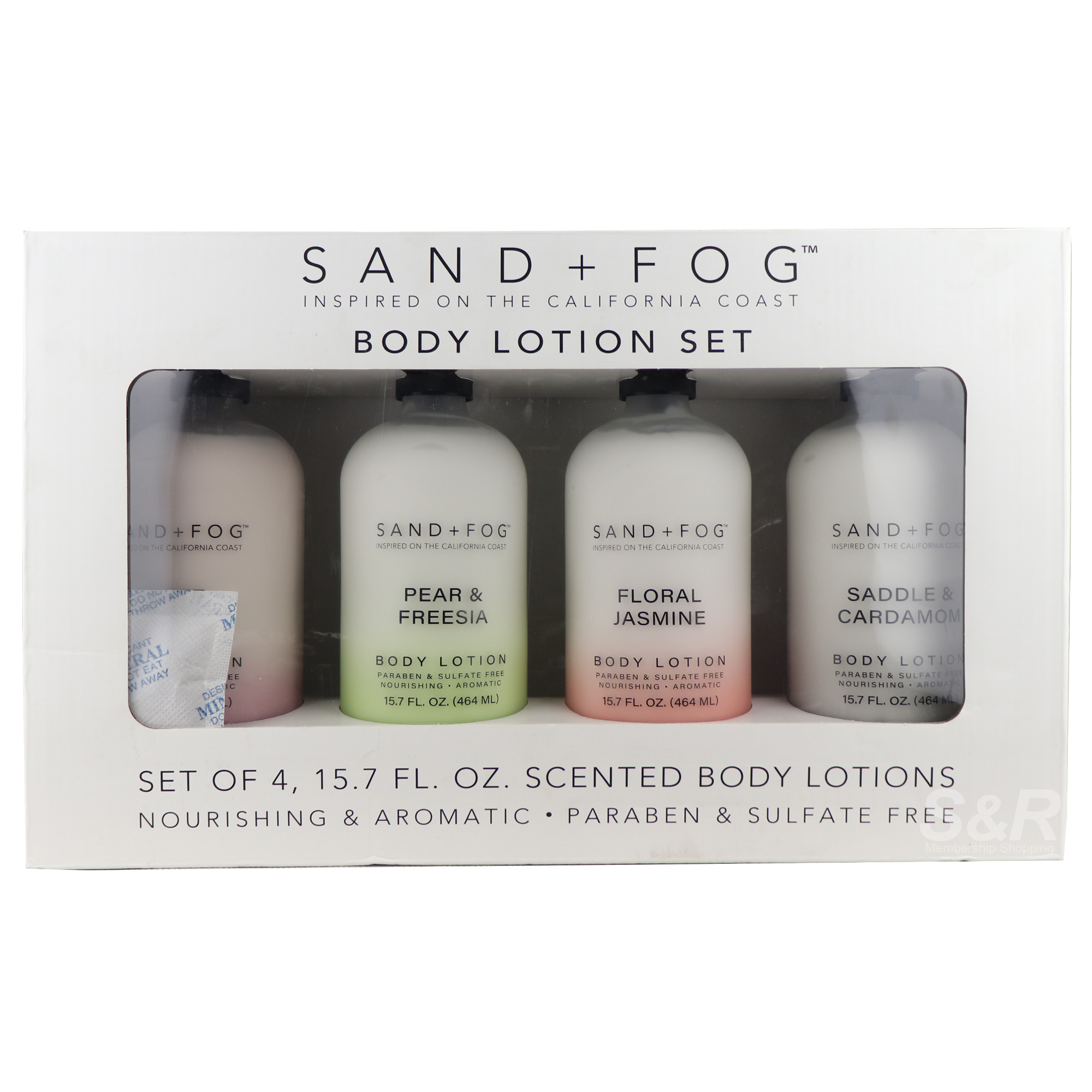Sand and Fog Body Lotion Set